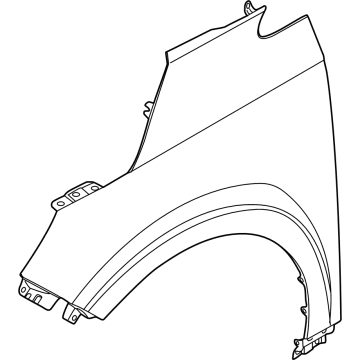 Kia 66311R0000 Panel-Fender, LH