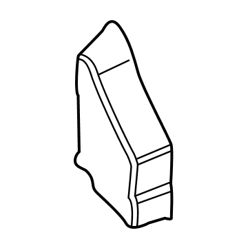 Kia 841E6R0000 INSULATOR-FENDER UPR