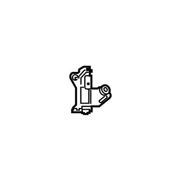 BMW 13-90-7-852-341 BRACKET VENTILATION VALVE