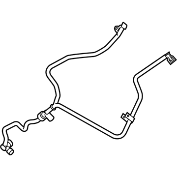 BMW 13-90-8-047-175 Fuel Tank Breather Line