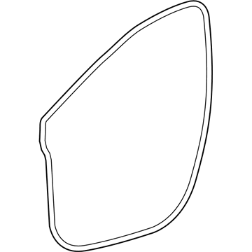 Lexus 62311-0E070 WEATHERSTRIP, Front Door