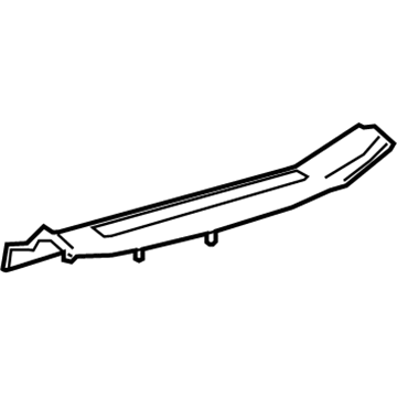 Lexus 67930-0E030-C0 Plate Assembly, Rear Door