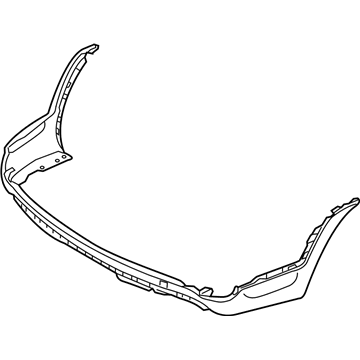 Hyundai 86612-B8700 Cover-Rear Bumper Lower