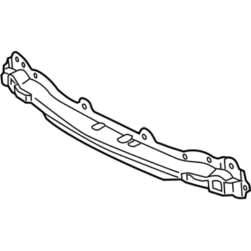 Hyundai 86631-B8700 Rail-Rear Bumper