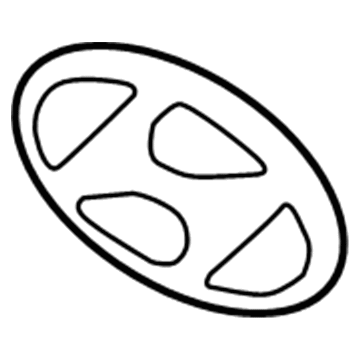 Hyundai 86312-3V600 Symbol Mark Emblem