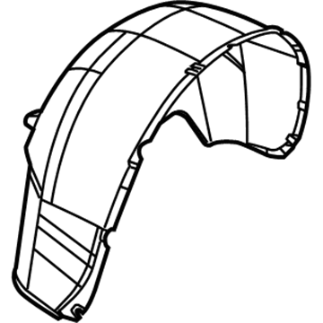Mopar 68148510AB Shield-WHEELHOUSE