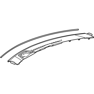 GM 20991487 Defroster Grille
