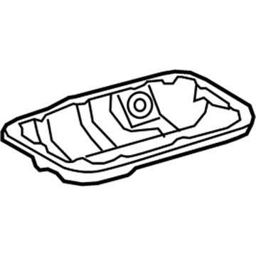 Lexus 12102-37010 Pan Sub-Assembly, Oil, N