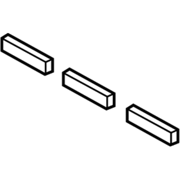 Lexus 16466-0A380 Seal, Radiator