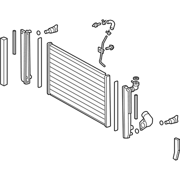Lexus 16041-0P180 Radiator Assembly, No.2