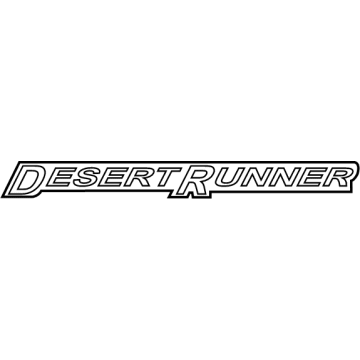 Nissan 93496-EA810 Rear Window Name Label