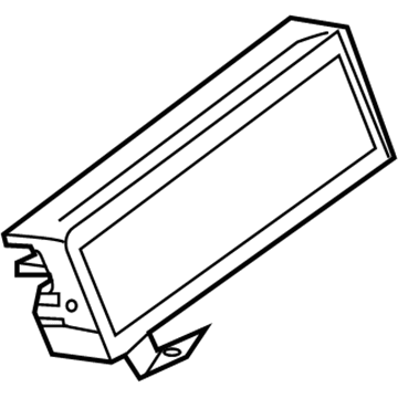 Nissan 28091-JK61A Display Unit-Av