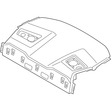 BMW 51-46-8-070-641 REAR WINDOW SHELF