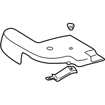 Lexus 47270-24010 Cover Assy, Brake Master Cylinder