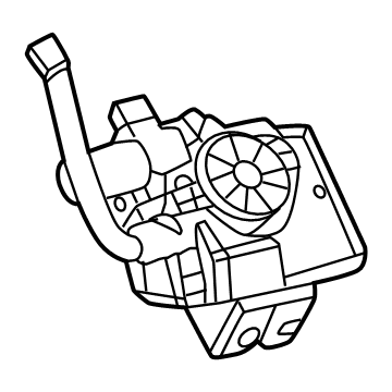 Lexus 69350-48100 LOCK ASSY, BACK DOOR