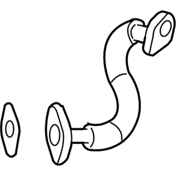 GM 12586606 EGR Pipe
