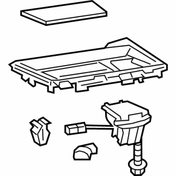 Lexus 58813-76010 Box Console UPR