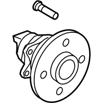Hyundai 52750-1G101 Rear Wheel Hub Assembly
