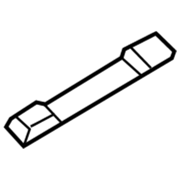 BMW 51-16-6-955-064 Adapter Plate, Handle, Rear