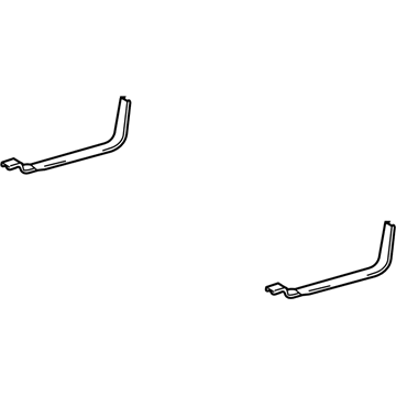 Lexus 77681-22020 Seat, Fuel Tank Band, RH