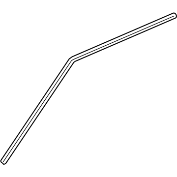 Hyundai 86362-2V000 Black Tape-Front Door Frame Upper