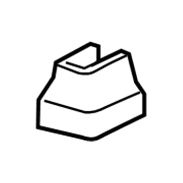 GM 22600712 Cover-Passenger Seat Inner Adjuster Front Finish *Black