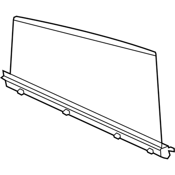 BMW 51-35-9-156-527 Left Rear Door Sun Blind