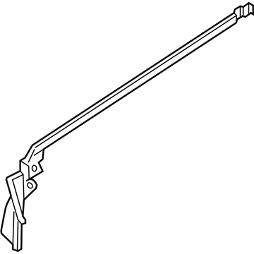 BMW 51-35-7-289-261 Inner Weatherstrip, Rear Left Door