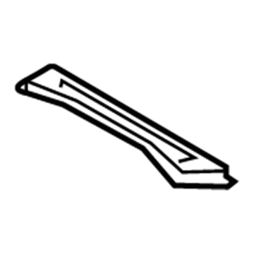 Toyota 57463-04010 Rear Floor Pan Reinforcement