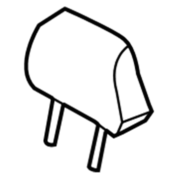 Nissan 86400-CF42D HEADREST-Front