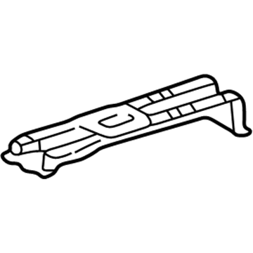 Toyota 57603-60072 Floor Side Rail