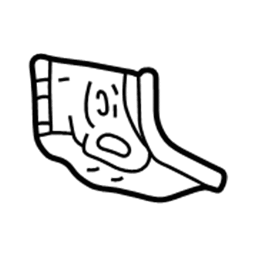 Lexus 58384-60030 Gusset, Lower Back, Upper RH