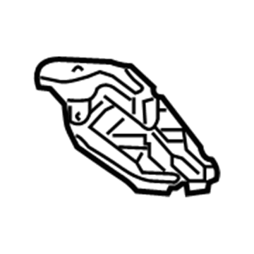 Nissan 999T7-ZV00A Tie-down Cleat (1-Piece)