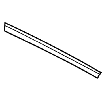 Mopar 68026896AA Seal-Folding Top Side Rail Front