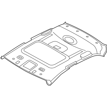 Hyundai 85413-3X511-TXDS Headlining Assembly
