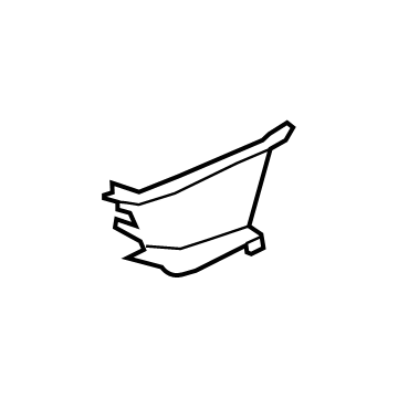 Hyundai 86567-G3700 Duct Assembly-Air Curtain, LH