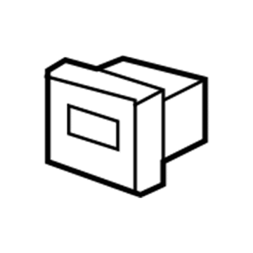Mopar 6501773 Nut-Plastic Snap-In