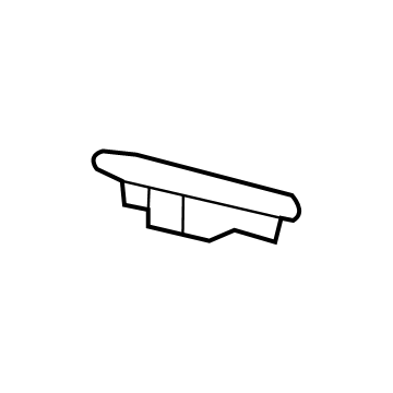 Hyundai 87234-1R000 Piece-Roof Garnish End Rear, LH
