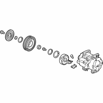 Honda 38810-5J6-A23 COMPRESSOR COMP