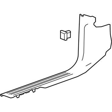 GM 23475150 Kick Panel