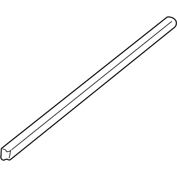 Nissan 80820-8B400 MOULDING Assembly Front Door Outside RH