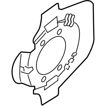 Infiniti 41161-1EN1A Splash Shield
