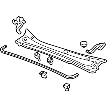 Honda 74200-SHJ-A01 Cowl Top Assy., FR.