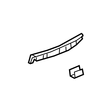 Lexus 67857-06070 Protector, RR Door P