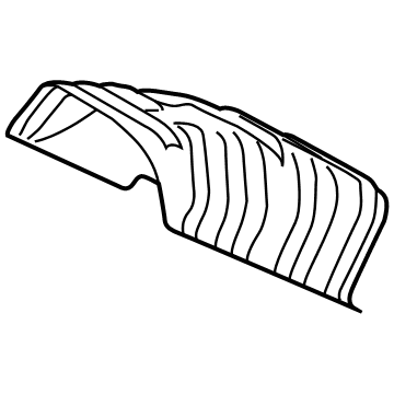 Lexus 58151-48050 INSULATOR, Front Floor