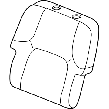 Nissan 87600-9BG0B Back Assembly Front Seat