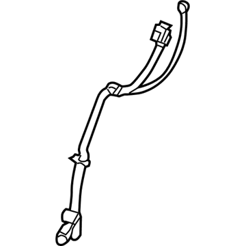 GM 22991157 Rear Seat Air Bag Harness