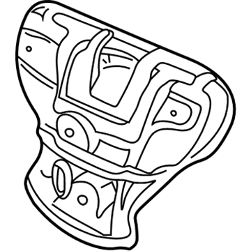 Honda 18120-P1H-E00 Cover A, Exhuast Manifold