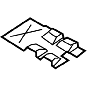 Hyundai 21525-3E000 Plate-Baffle