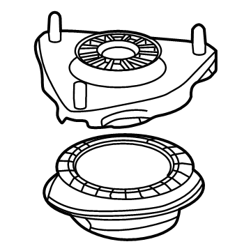 Hyundai 54602-GI000 INSULATOR BRG ASSY-FRT STRUT